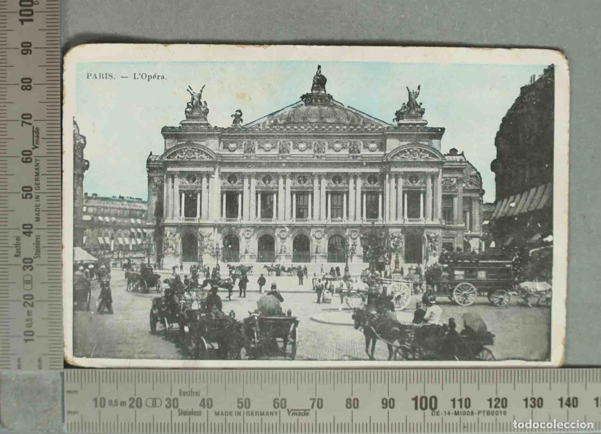 Postales: POSTAL. Paris - L&acute;Op&eacute;ra - Carruajes de caballos