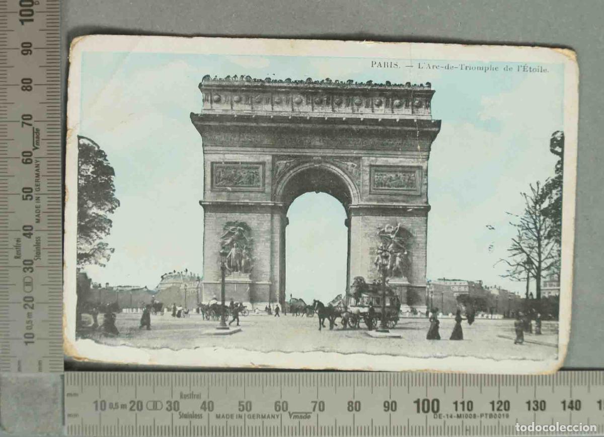 Postales: POSTAL. Par&iacute;s - L&acute;Arc de Triomphe de l&acute;&Eacute;toile