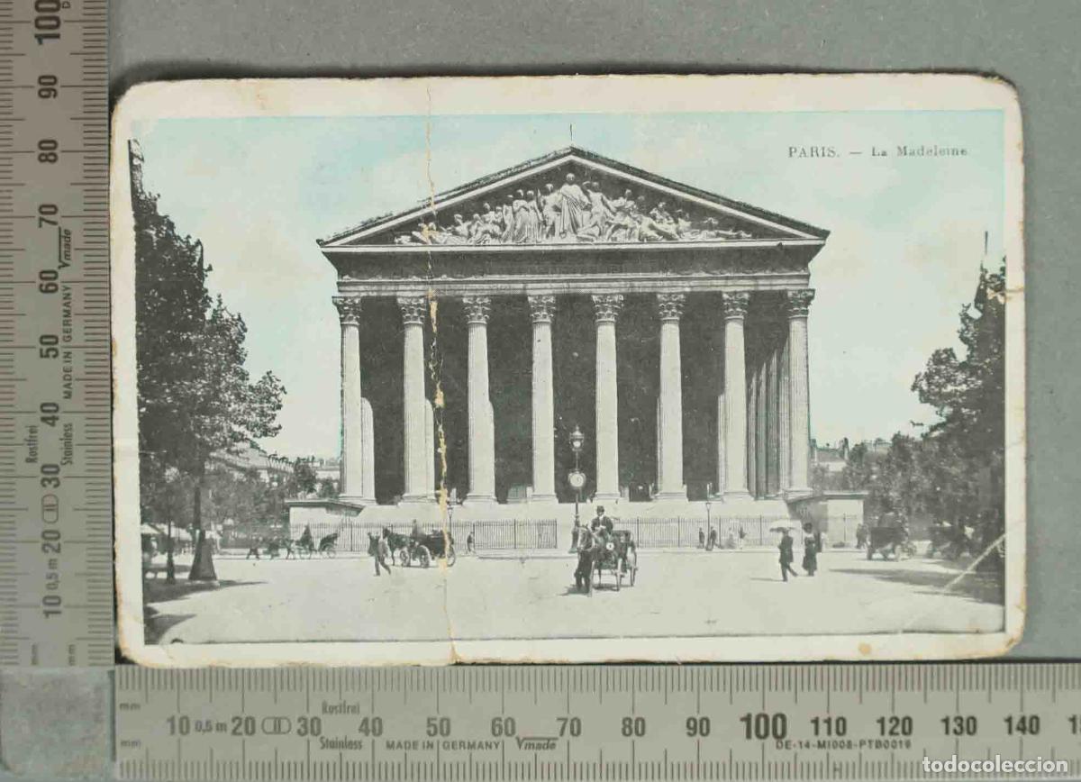 Postales: POSTAL. Paris - La Madeleine - Pierre Alexandre Vignon