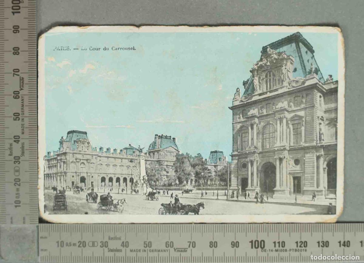 Postales: POSTAL. PARIS - La Place du Carrousel