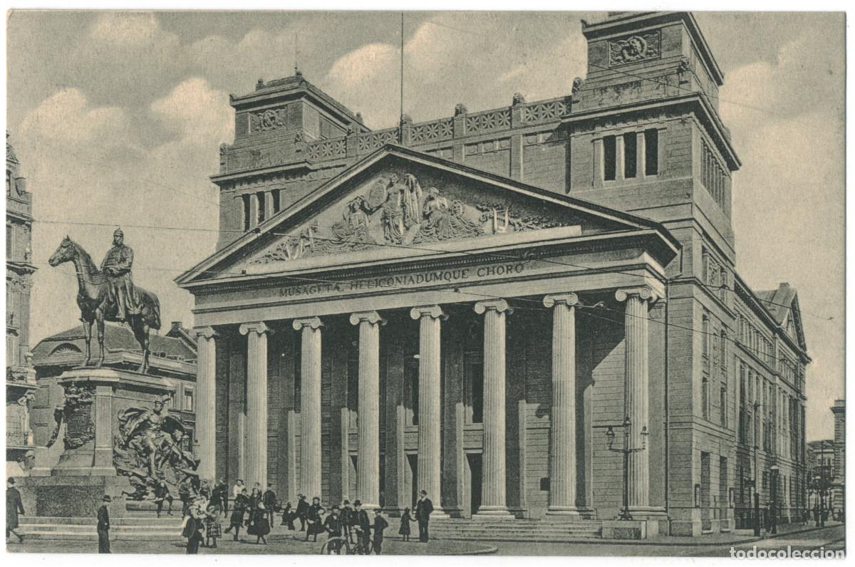 Postales: AACHEN or AIX-la-CHAPELLE_Theater mit Kaiser Wilhelm / Teatros Alemania