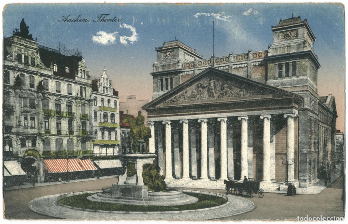 Postales: AACHEN_Theater_Kosmos; 9795 / Teatros Alemania