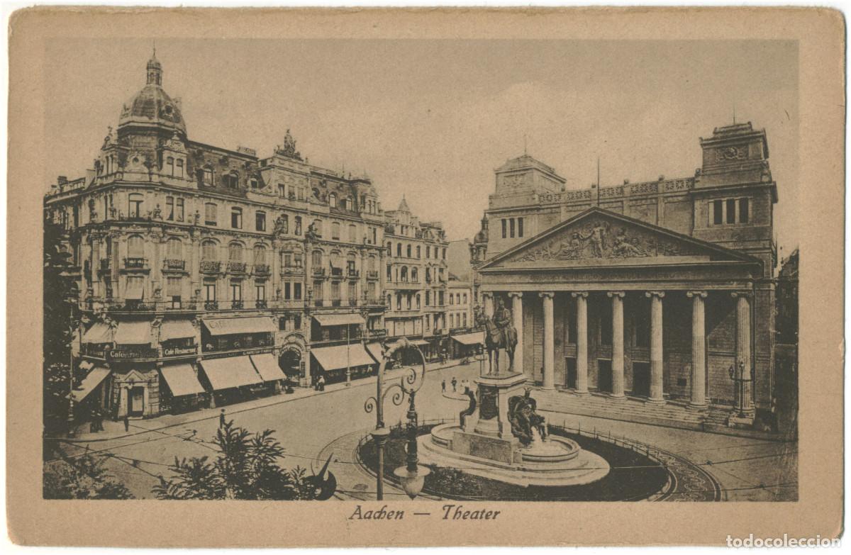 Postales: AACHEN_Theater_Wizico; 13 / Teatros Alemania