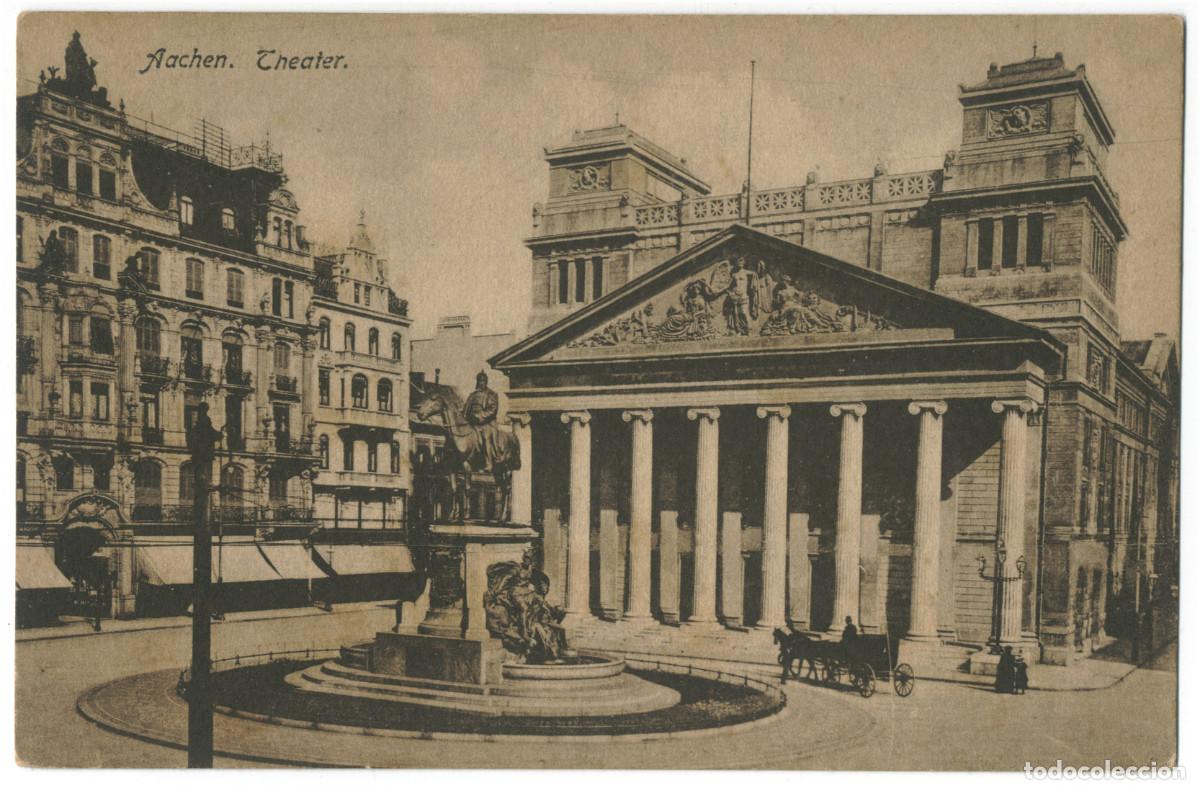 Postales: AACHEN_Theater_Kosmos; 9795 / Teatros Alemania
