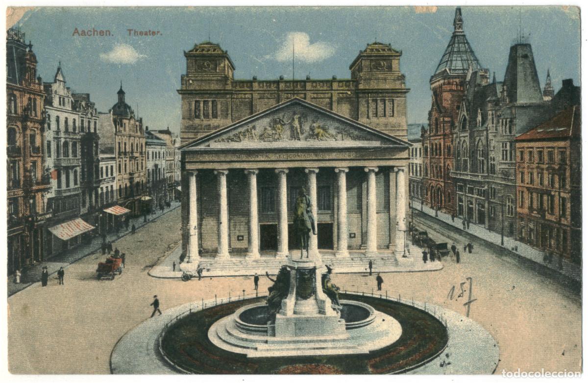Postales: AACHEN_Theater_Sin datos b / Teatros Alemania