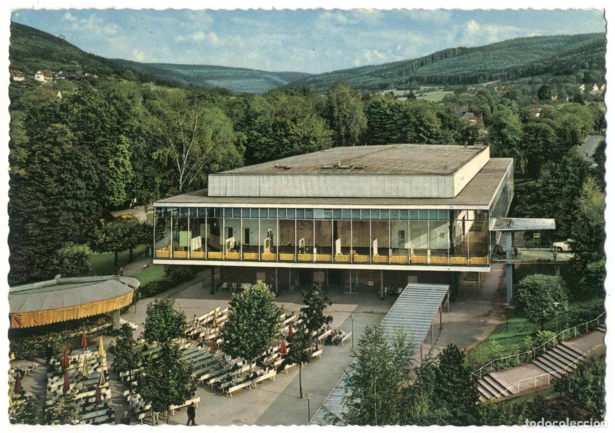 Postales: BAD ORB_Konzerthalle_Michel & Kr&uuml;ger; 1200-4 / Teatros Alemania