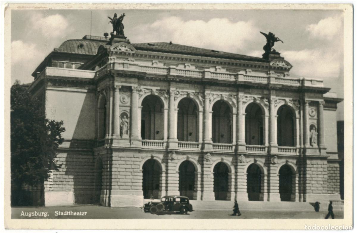 Postales: AUGSBURG_Stadtheater_H. & M.; 37a. Photo Echte / Teatros Alemania