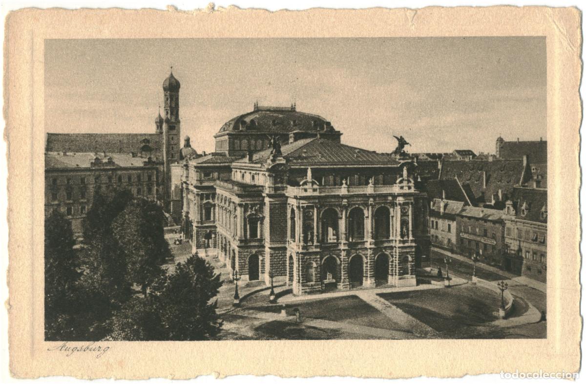 Postales: AUGSBURG_Stadtheater_H. Wutz; 308 / Teatros Alemania