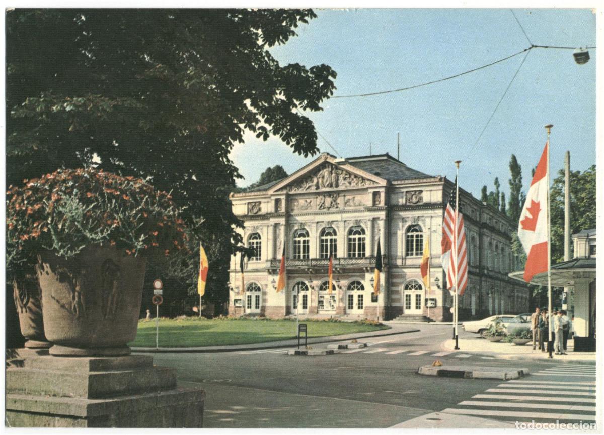 Postales: BADEN BADEN_Rokoko Theater_Cramers Kunstanstalt; 757 / Teatros Alemania