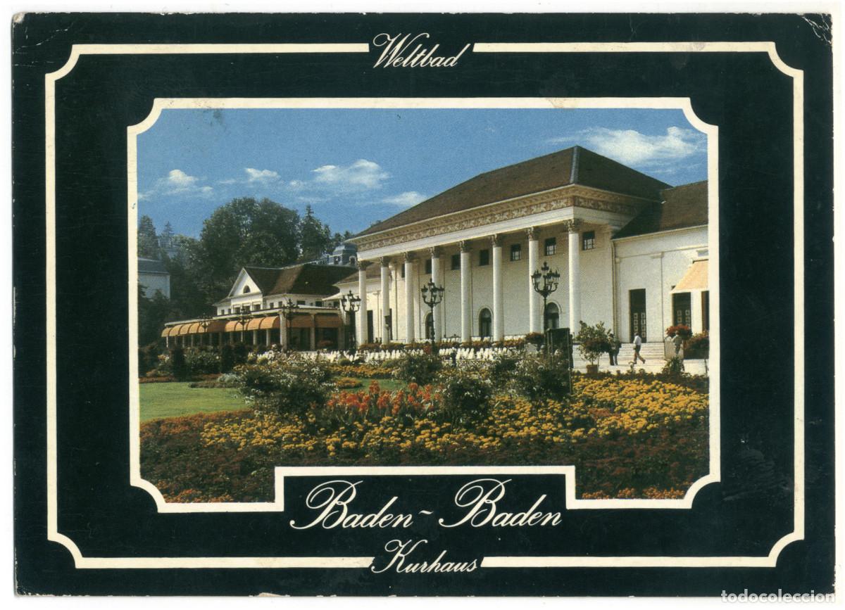 Postales: BADEN BADEN_Kurhaus_Cramers; 571 / Teatros Alemania