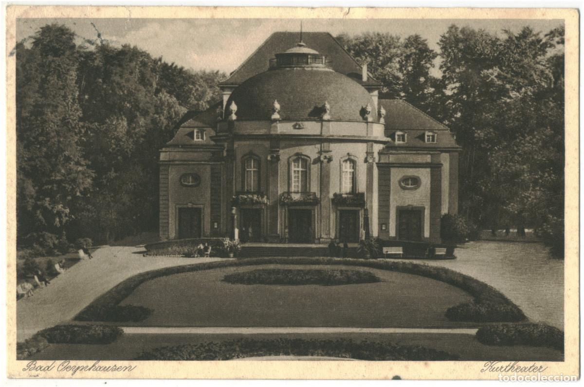 Postales: BAD OEYNHAUSEN_Kurtheater_Meyer; 6 / Teatros Alemania