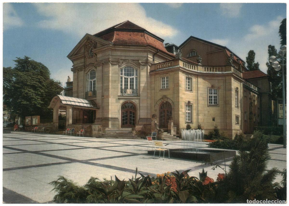 Postales: BAD KISSNGEN_Staatliches Kurtheater_Metz (Farbphotokarte; 1050-655) / Teatros Alemania