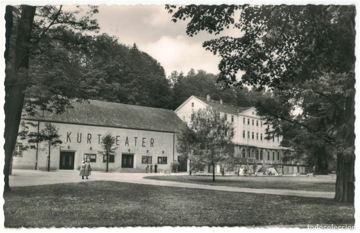 Postales: BAD SALZSCHLIRF_Kurtheater und Kurhotel_Sch&ouml;ning / Teatros Alemania