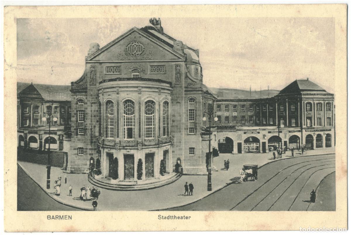 Postales: BARMEN_Stadttheater_Sin datos / Teatros Alemania
