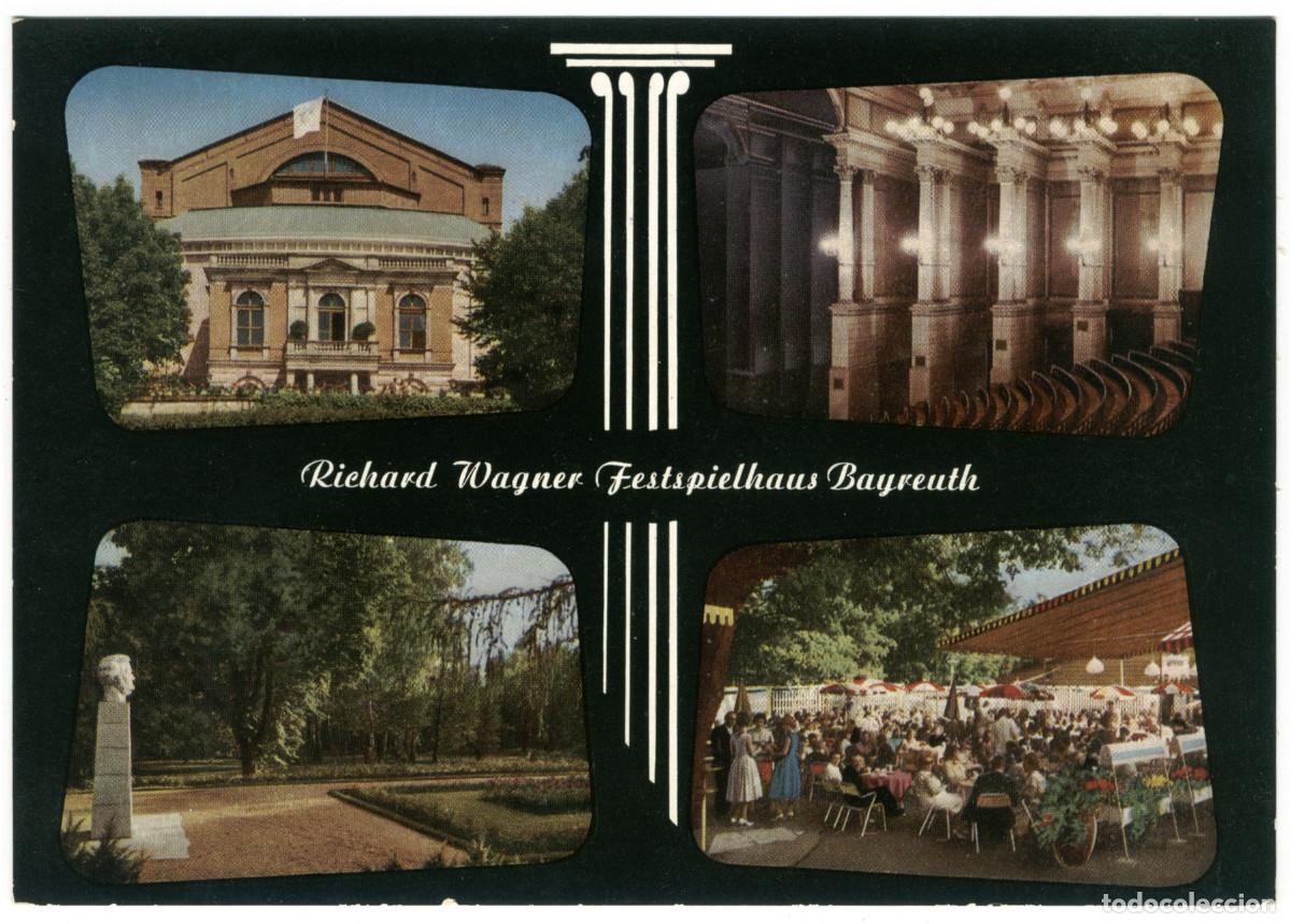 Postales: BAYREUTH_Richard Wagner Festielhaus_Oberfr&auml;nkischer & Bayreuther Festspiele / Teatros Alemania