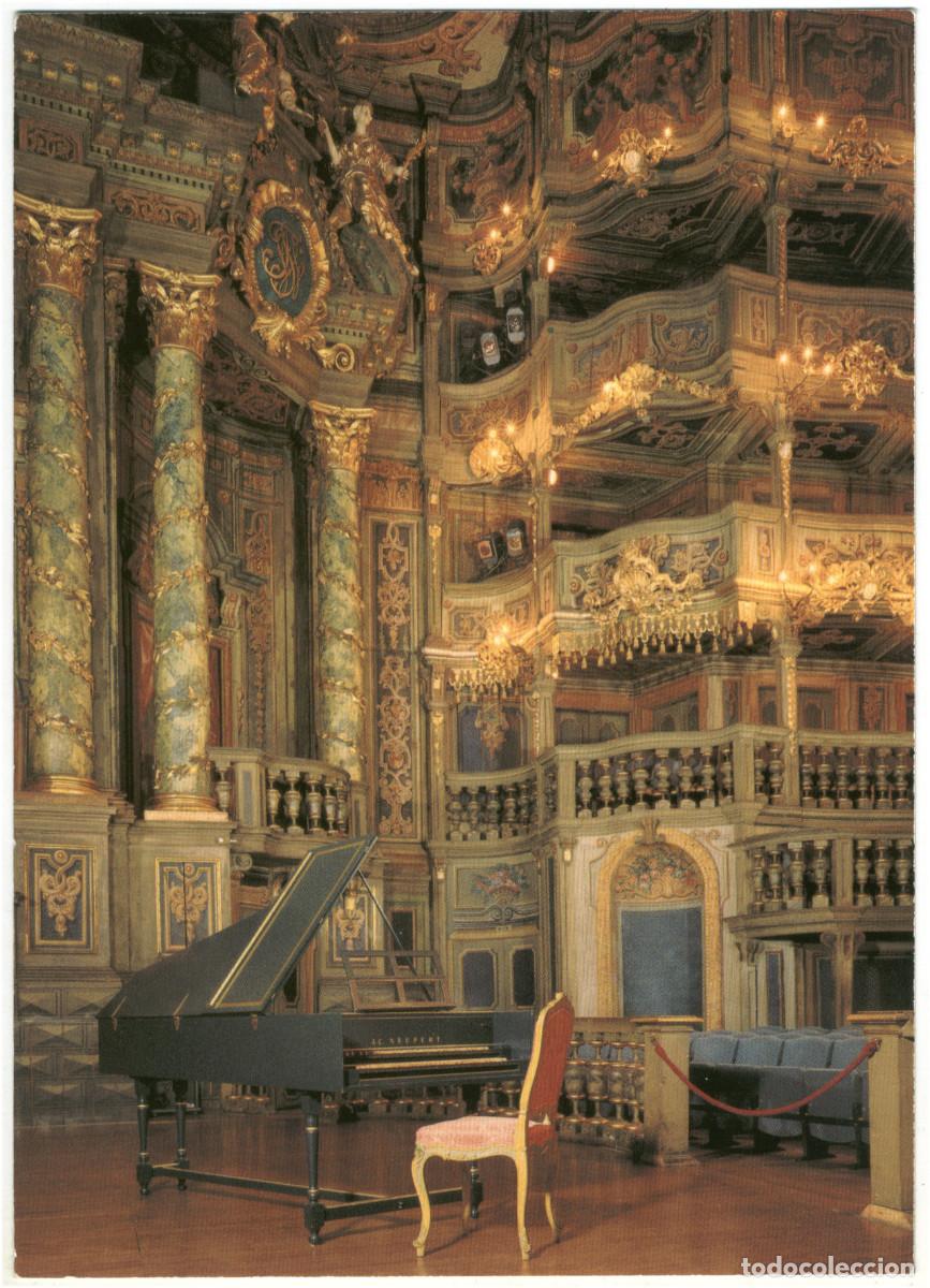 Postales: BAYREUTH_Markgr&auml;fliches Opernhaus or Margravial Opera House_Obertr&auml;nkischer; 1-11 / Teatros Alemania