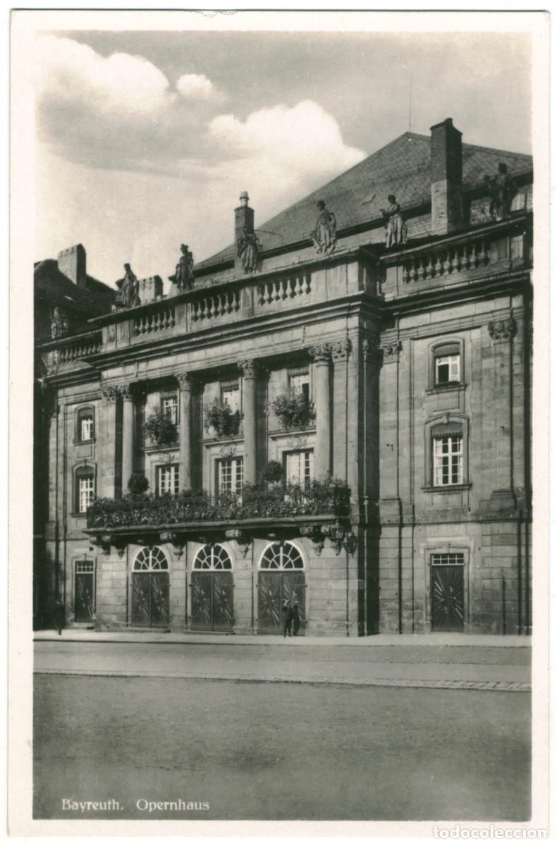 Postales: BAYREUTH_Opernhaus_Paul Himml. Photo Echte / Teatros Alemania