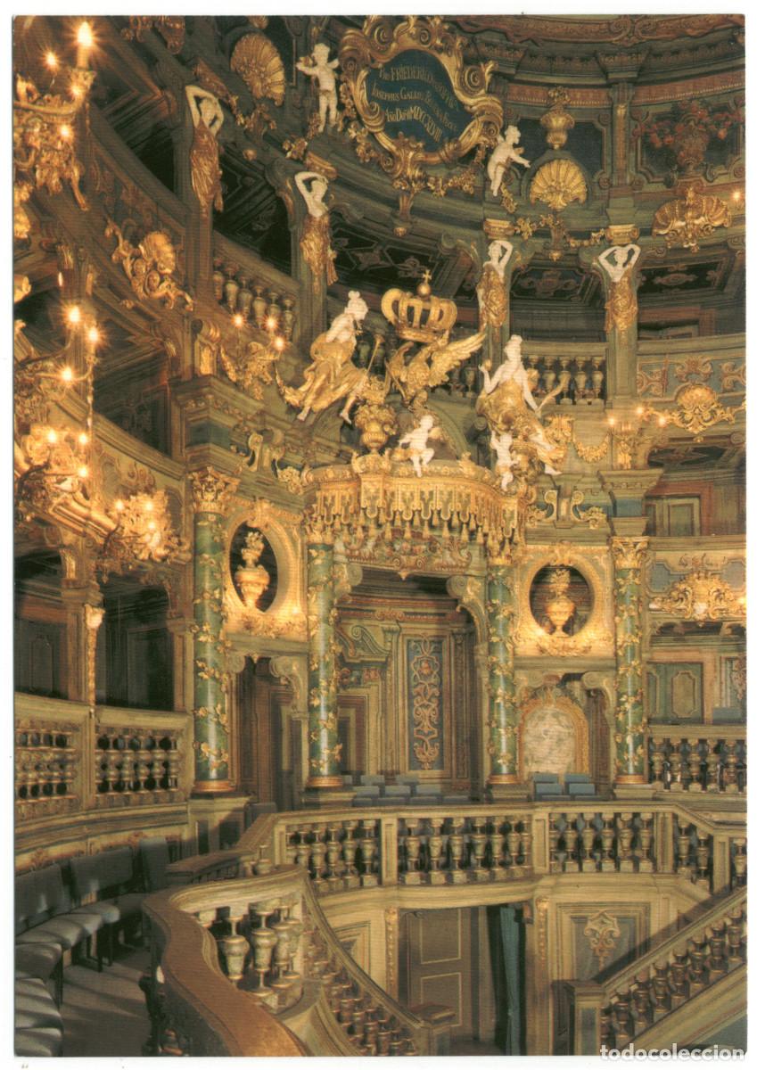 Postales: BAYREUTH_Markgr&auml;fliches Opernhaus_Feuerpfeil; B 3032 / Teatros Alemania