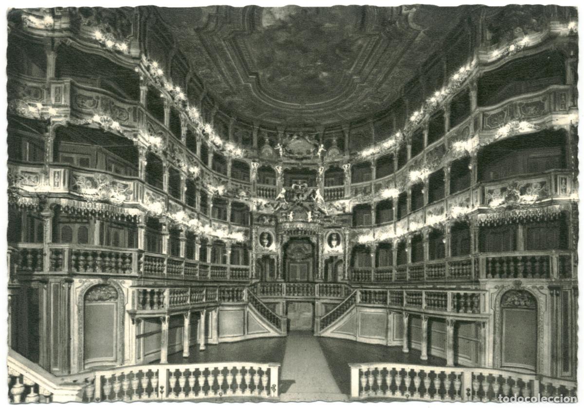 Postales: BAYREUTH_Opernhaus, Zuschauerraum_Sch&ouml;ning / Teatros Alemania