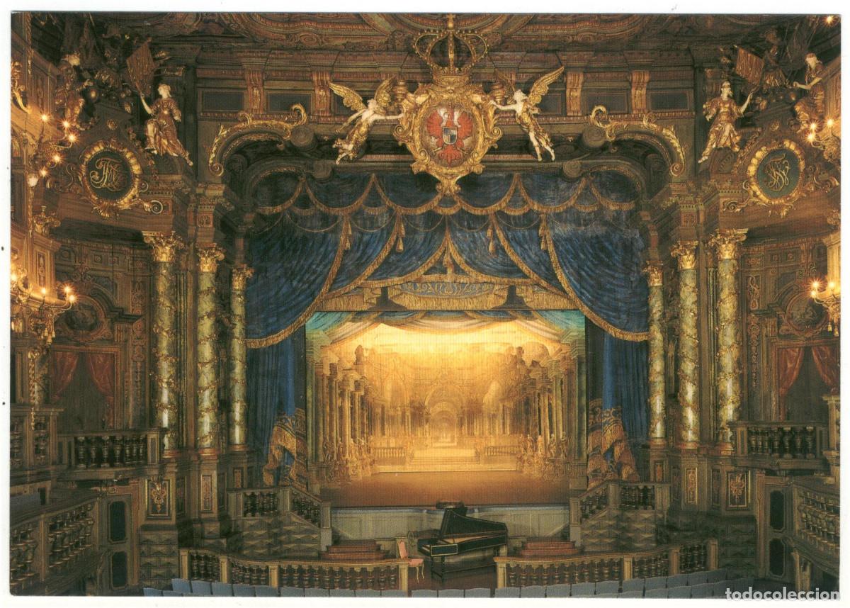 Postales: BAYREUTH_Markgr&auml;fliches Opernhaus_Feuerpfeil; B 3033 / Teatros Alemania