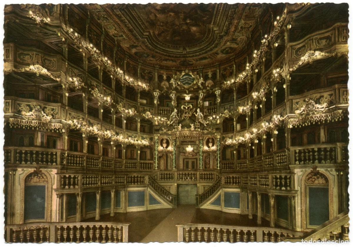 Postales: BAYREUTH_Markgr&auml;fliches Opernhaus, R&auml;nge mit F&uuml;rstenloge_W. Tillig & Kr&uuml;ger; 1290 / Teatros Alemania