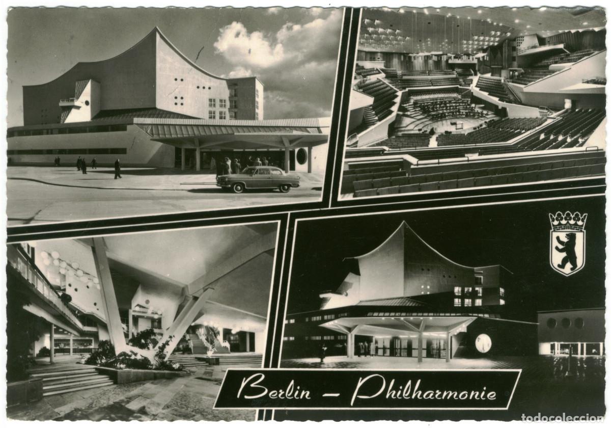 Postales: BERLIN_Philharmonie_Kunst und Bild / Teatros Alemania