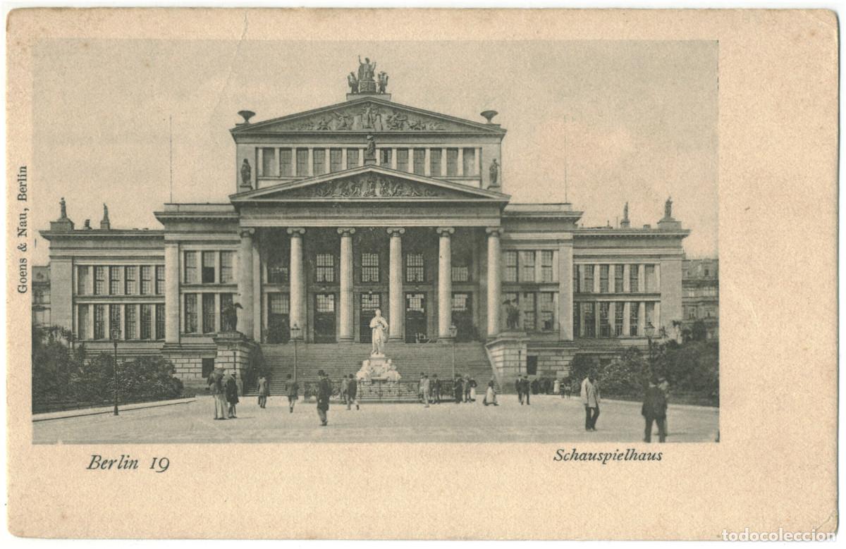 Postales: BERLIN_Schauspielhaus_Goens & Nau; 19 / Teatros Alemania