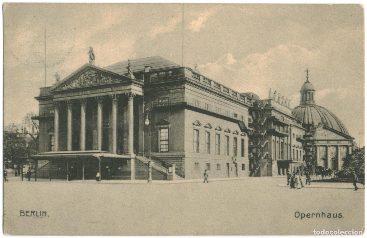 Postales: BERLIN_Opernhaus_Sin datos / Teatros Alemania