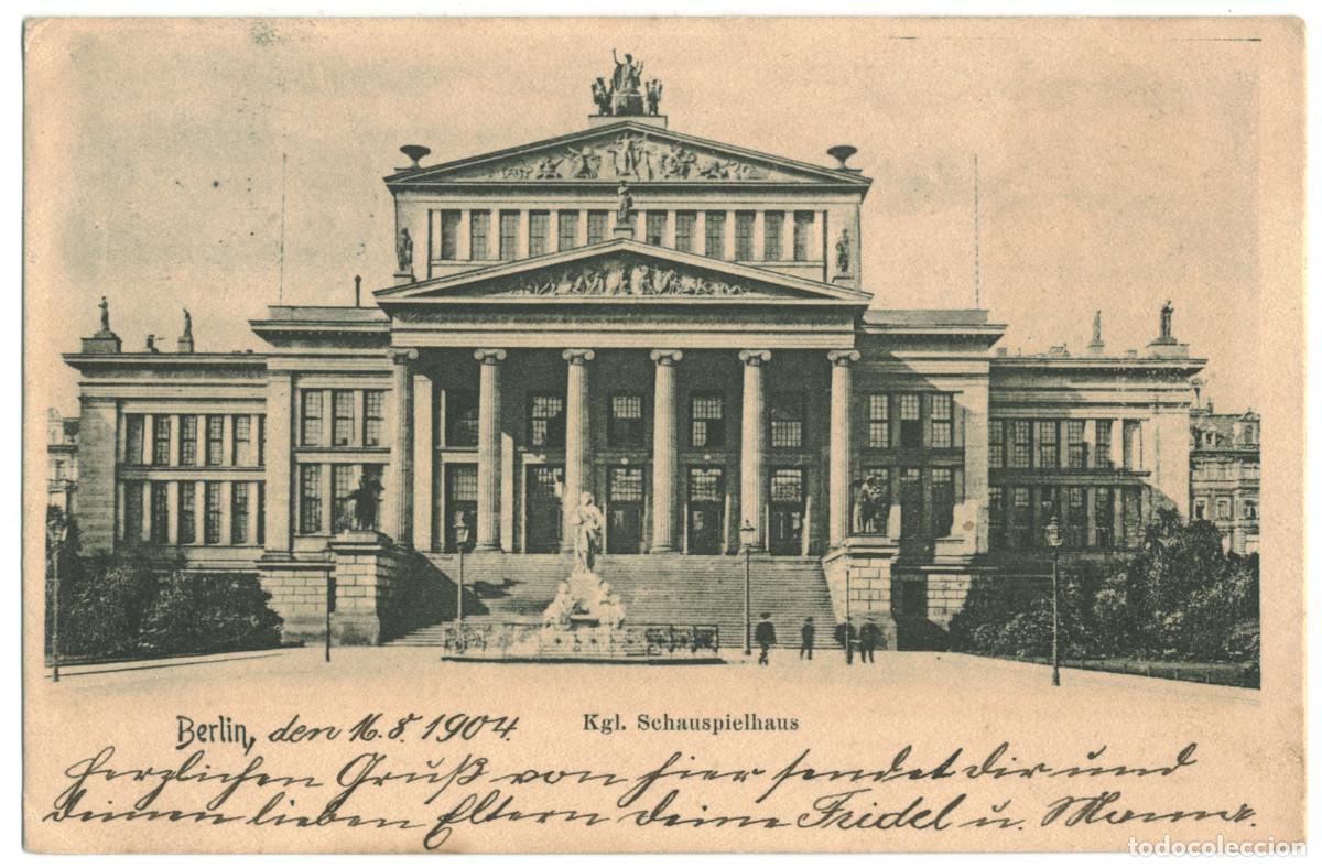 Postales: BERLIN_Kgl. Schauspielhaus_Sin datos / Teatros Alemania