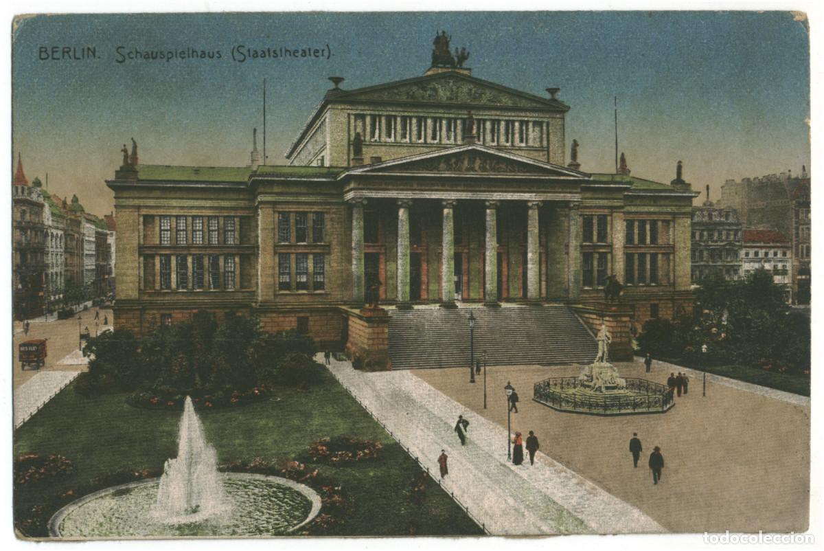 Postales: BERLIN_Schauspielhaus (Staatstheater)_WSS / Teatros Alemania