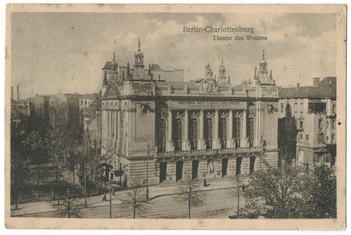 Postales: BERLIN. Charlottenburg_Theater des Westens_Sin datos; 133 / Teatros Alemania