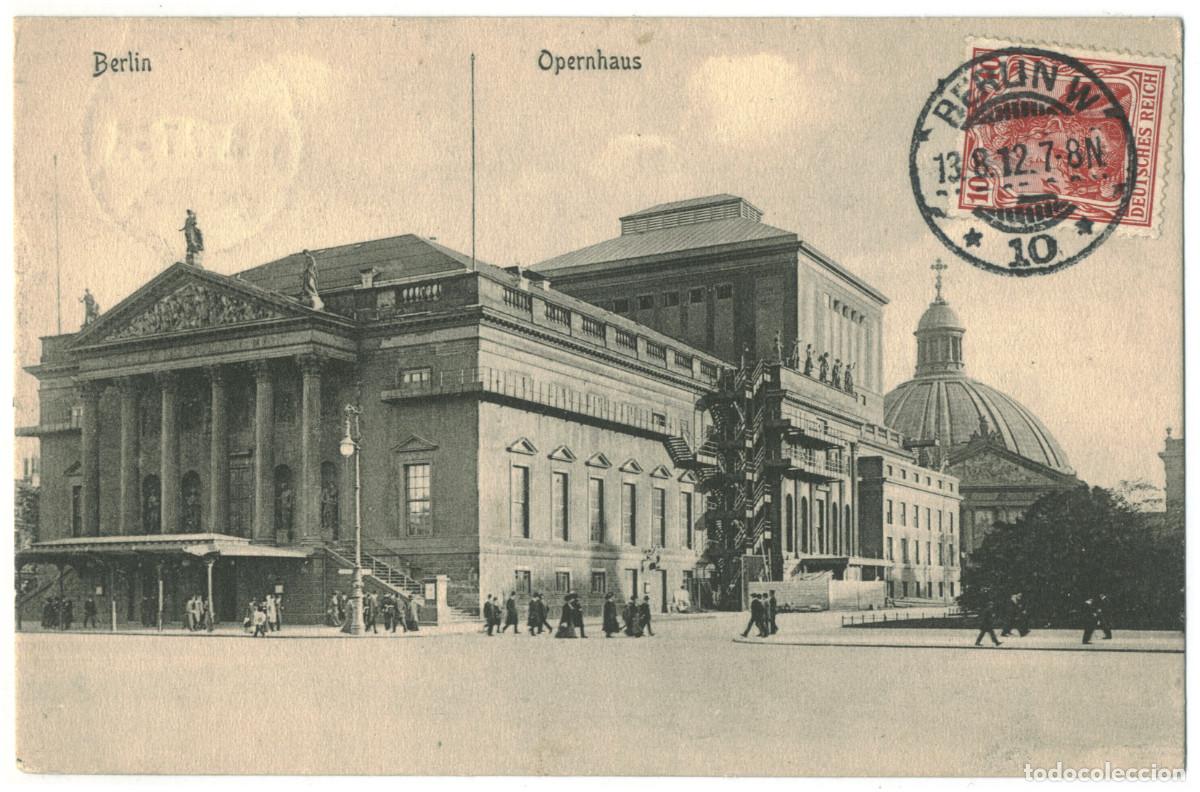 Postales: BERLIN_Opernhaus_AEK; 110 / Teatros Alemania