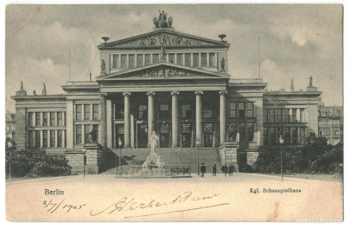 Postales: BERLIN_Kgl. Schauspielhaus_Sin datos / Teatros Alemania