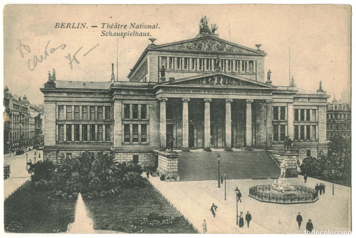 Postales: BERLIN_Schauspielhaus_Sin datos / Teatros Alemania