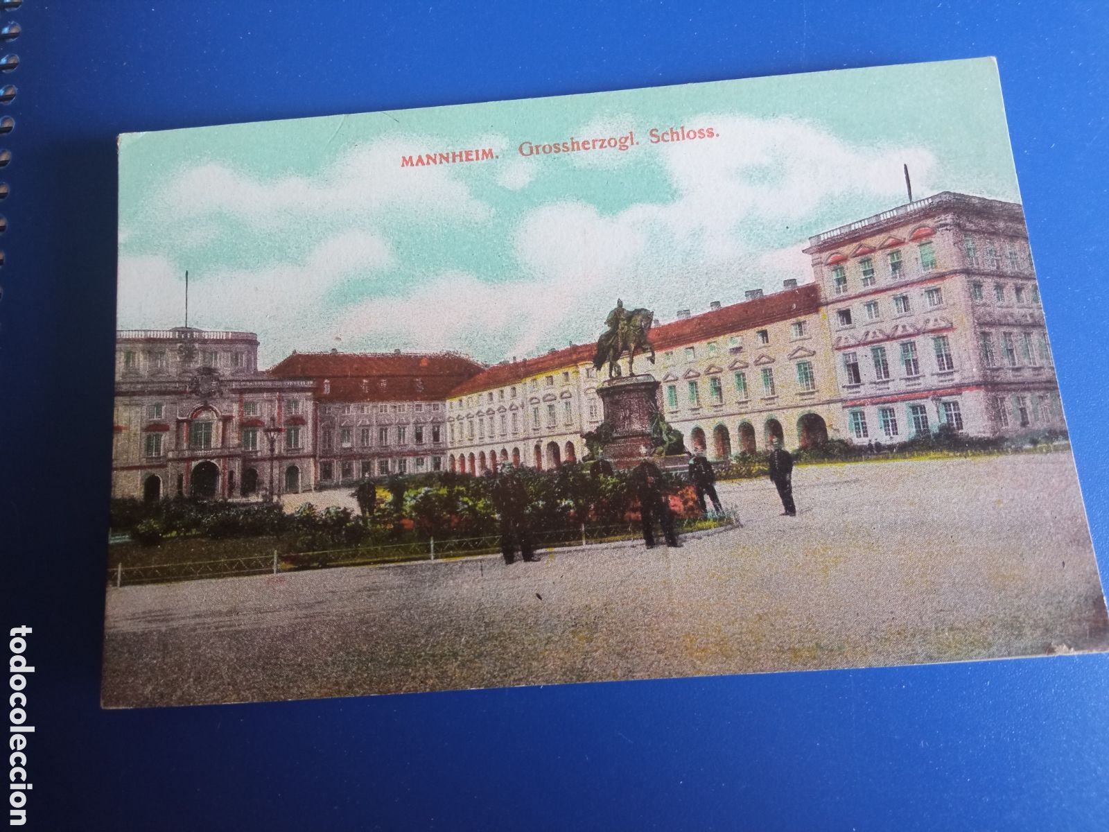 Postales: Antigua postal fotogr&aacute;fica, Mannheim, Grossherzogl. Schloss. (Alemania)