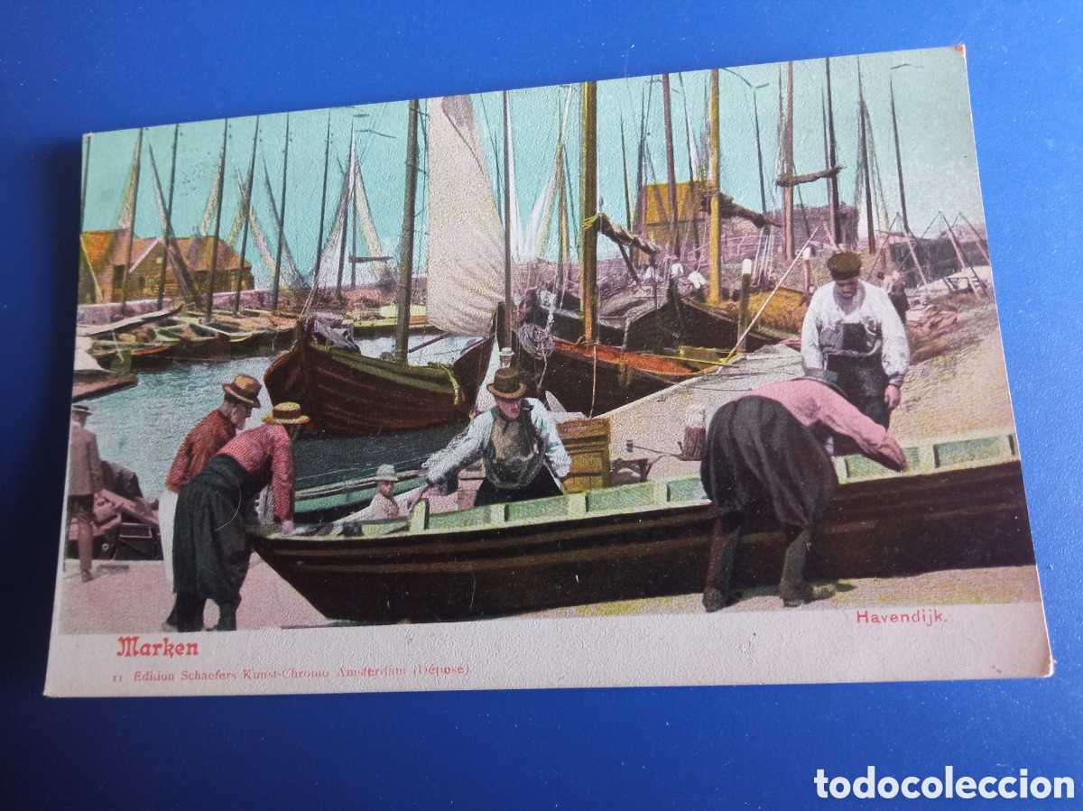 Postales: Antigua postal fotogr&aacute;fica, Marken (Holanda)