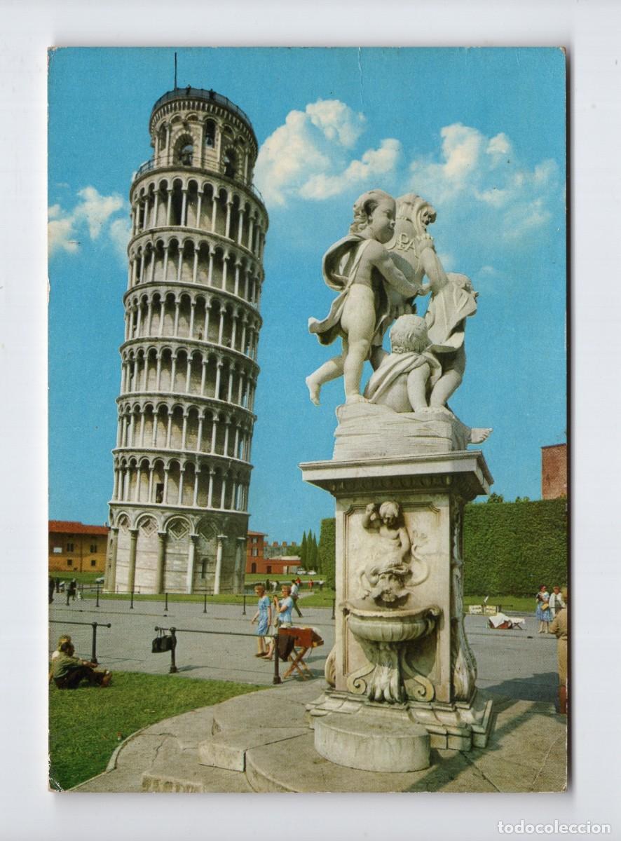 Postales: Pisa (Italia). Torre Inclinada -Edizioni Cozzi 18455-