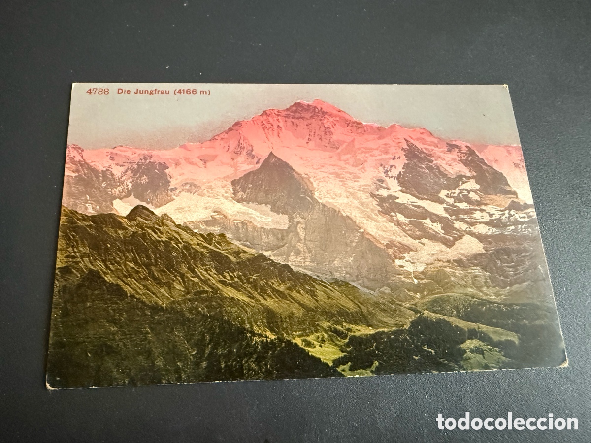 Postales: Postal antigua. SUIZA. PICO. Jungfrau