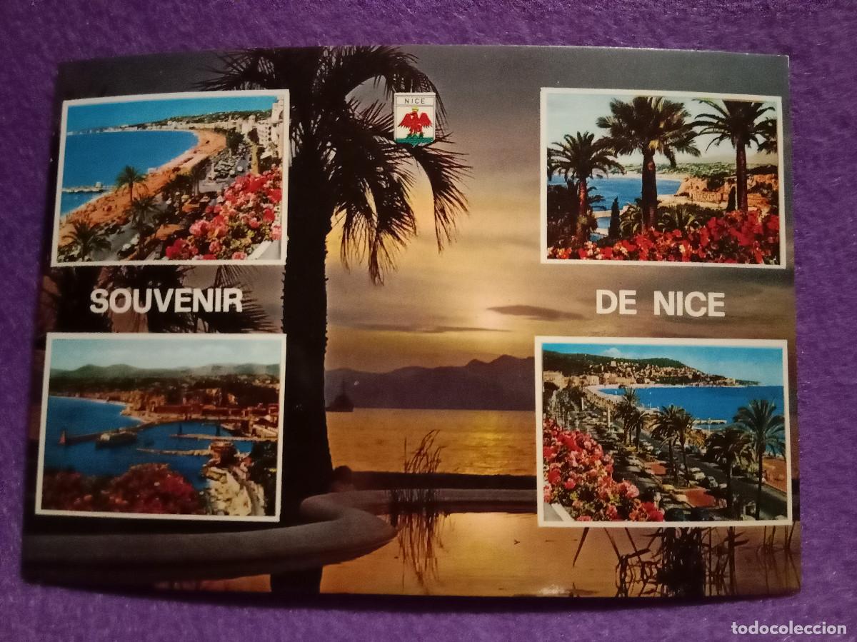 Postales: Postal - Nice (Niza) - Costa Azul - Rivera Francesa - Souvenir de Nice (Niza) - Varias Vistas...