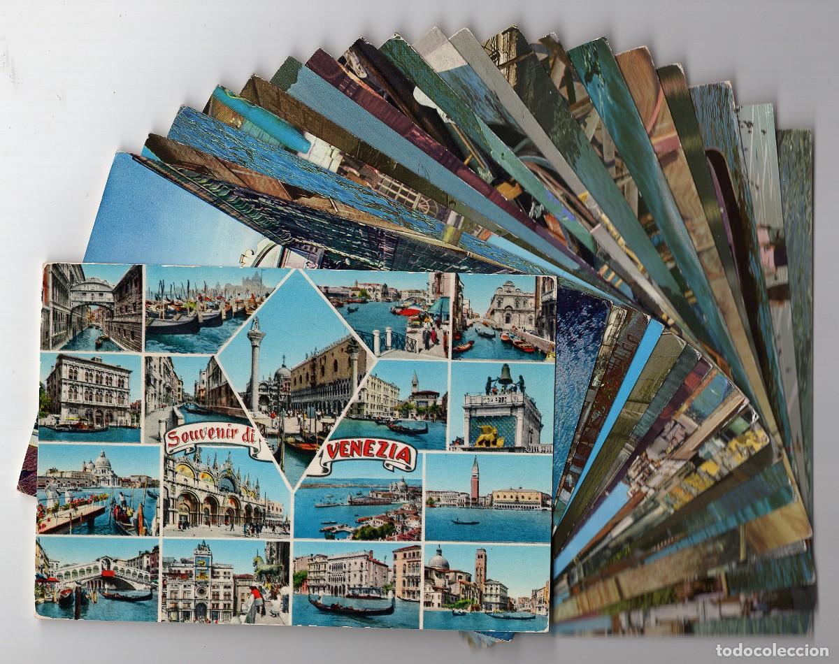 Postales: Lote 20 postales de Venecia (Italia), varias d&eacute;cadas