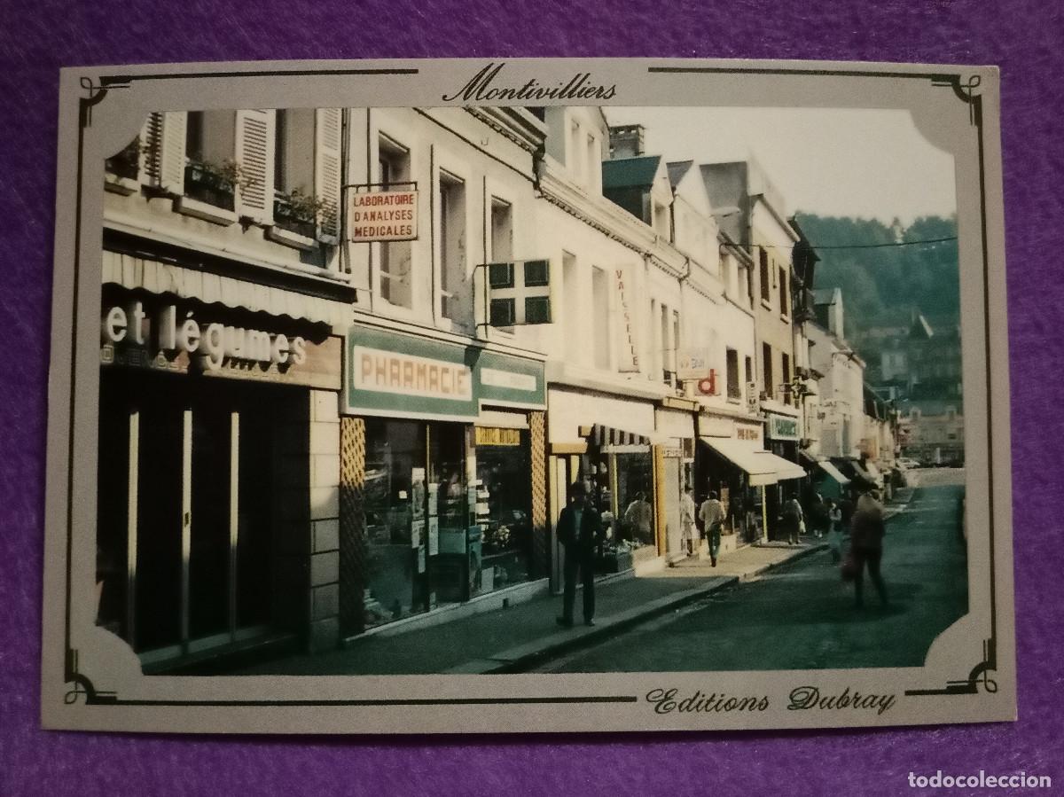 Postales: Postal - Montivilliers - Sena Mar&iacute;tima - Calle Gambetta
