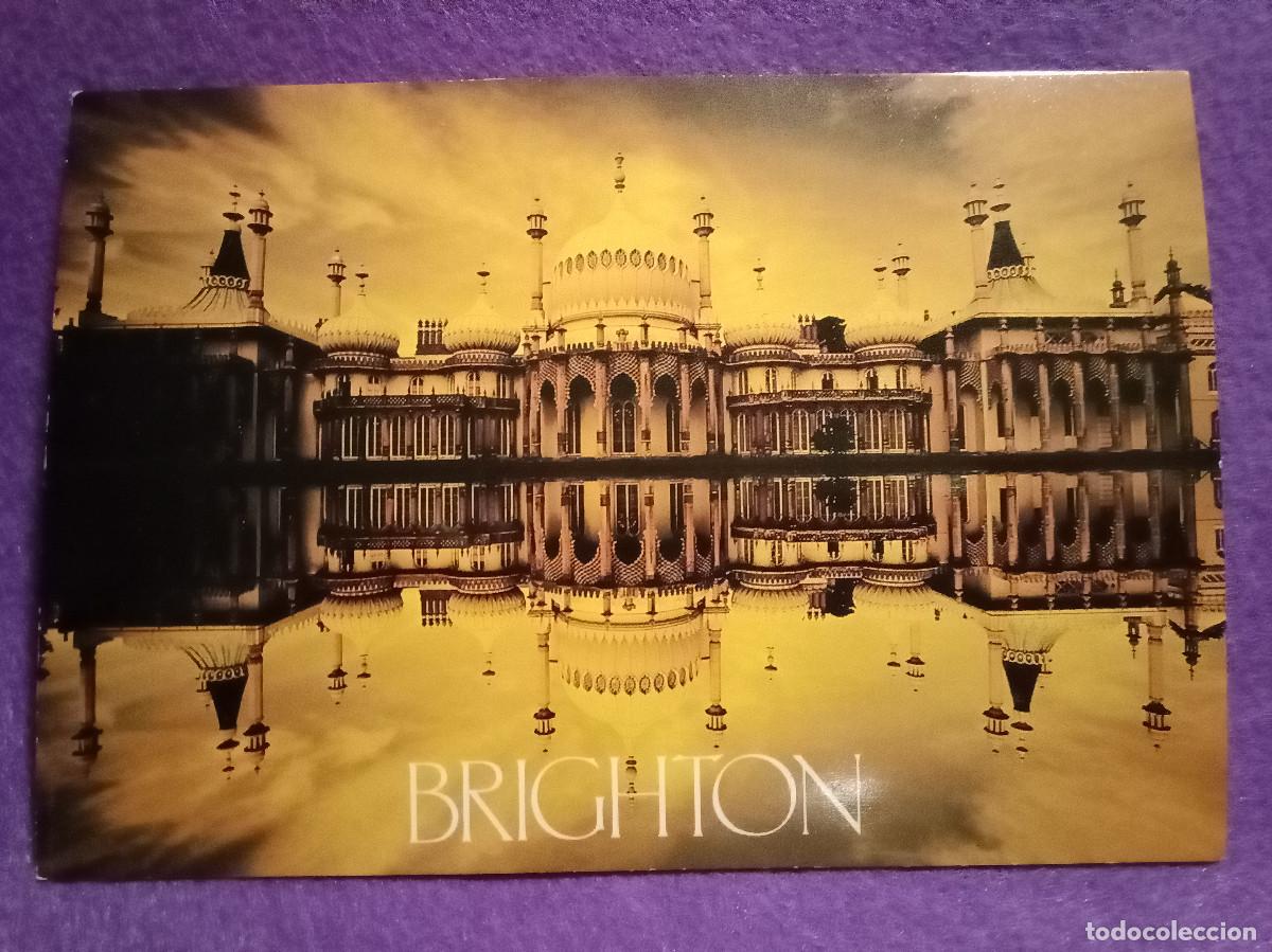 Postales: Postal - Brighton - Inglaterra - El Pabell&oacute;n Real, Brighton, Sussex - Tama&ntilde;o Grande - 17cmt X 12cmt