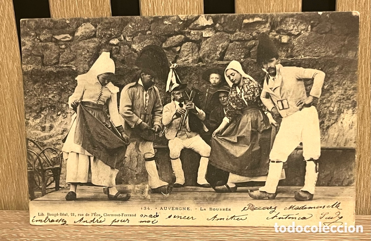 Postales: POSTAL AUVERGNE (FRANCIA) - LA BOURR&Eacute;E N&ordm;134