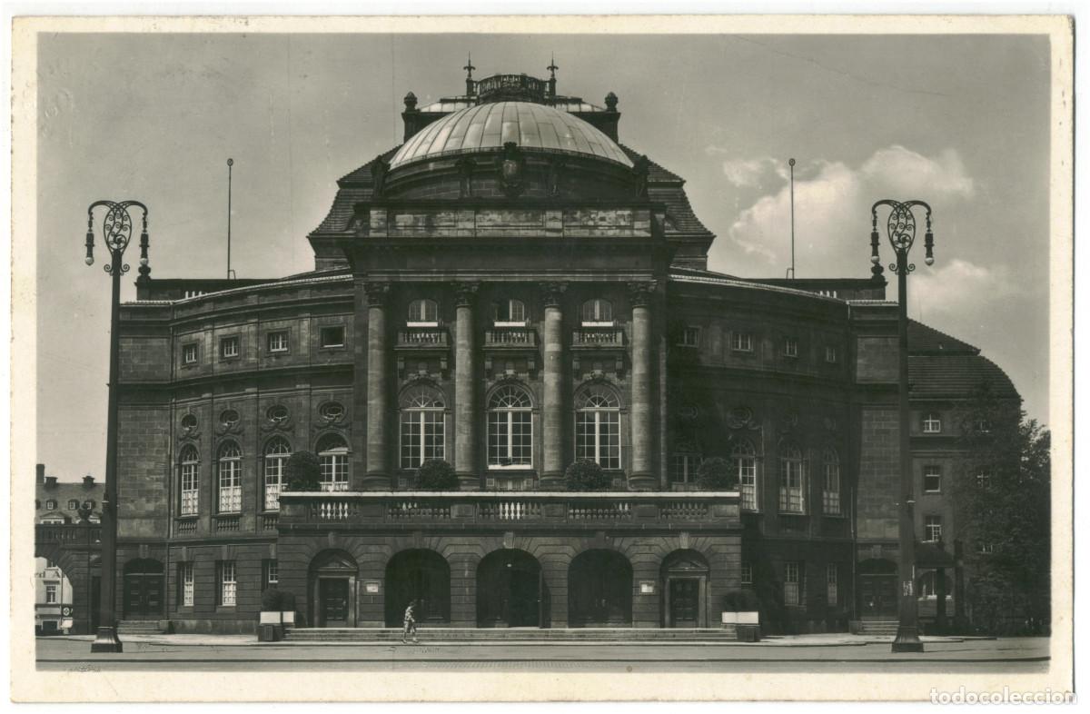 Postales: CHEMNITZ_Opernhaus_Echte / teatros Alemania