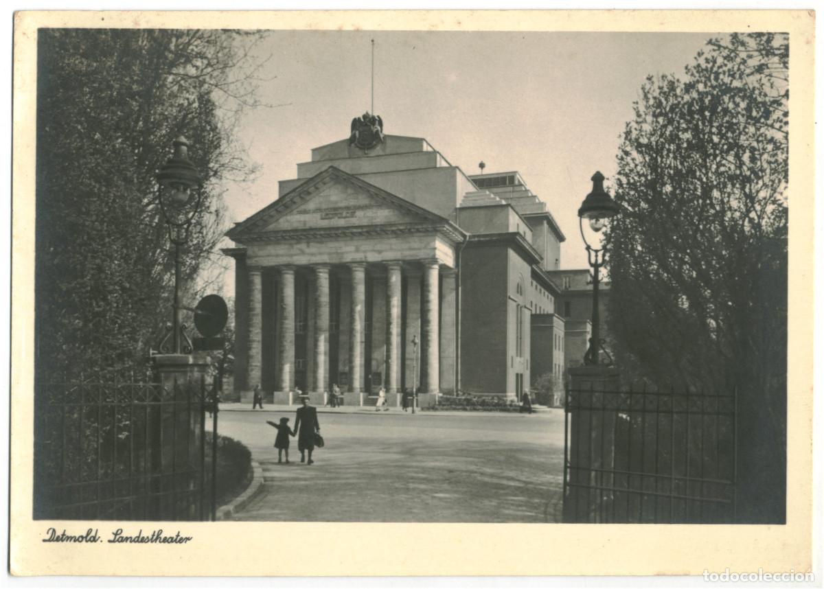 Postales: DETMOLD_Landestheater_Hans Andres; D7-16 / teatros Alemania