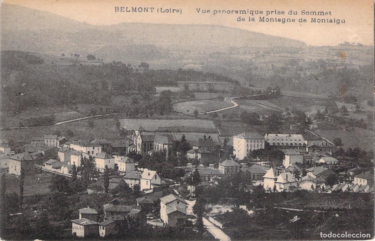 Postales: Postal de Belmont Loire Vista Panor&aacute;mica desde la Monta&ntilde;a de Montaigu