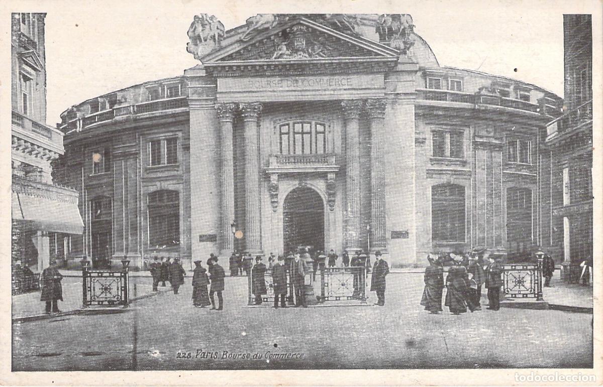 Postales: Postal de la Bourse de Commerce en Par&iacute;s, Francia