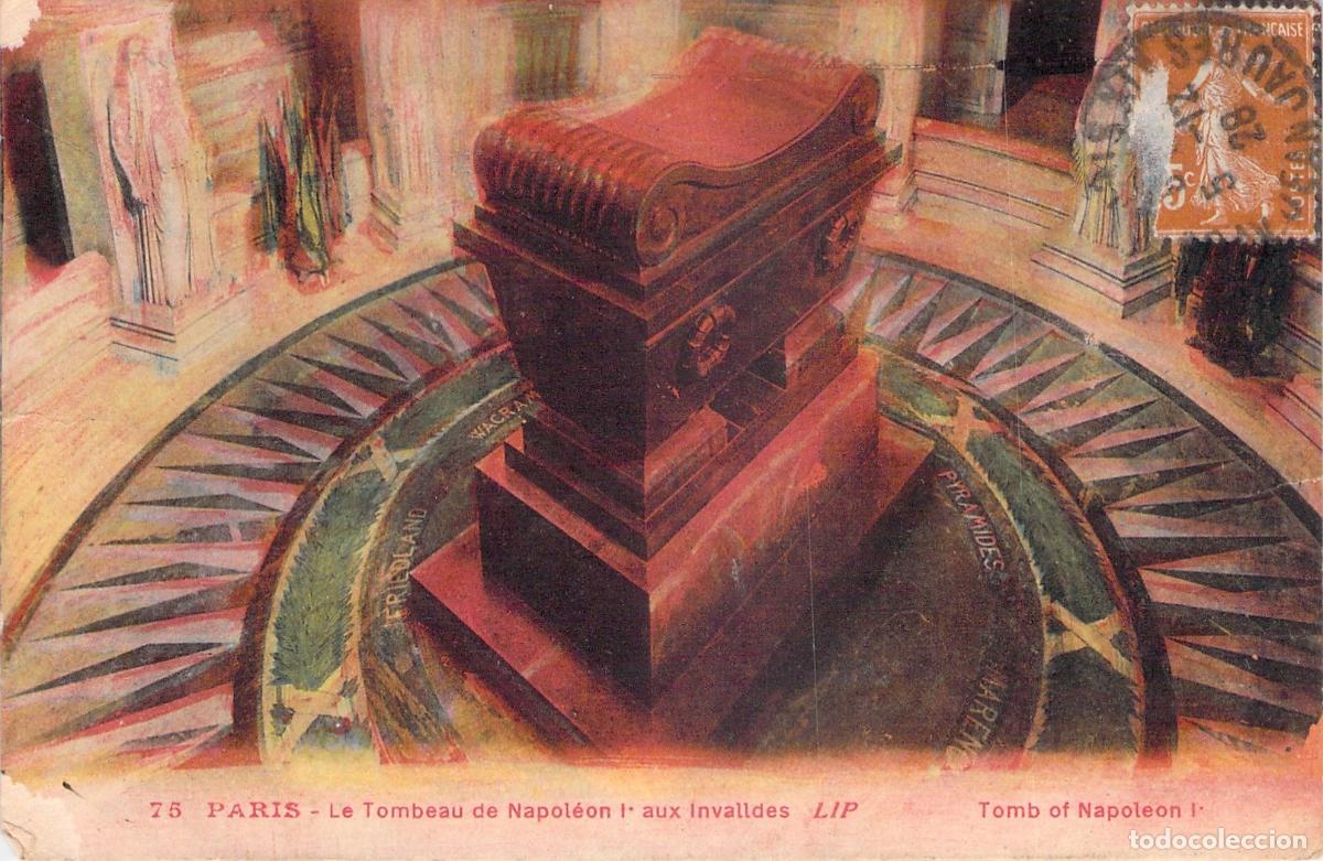 Postales: Postal de la Tumba de Napole&oacute;n I en Los Inv&aacute;lidos, Par&iacute;s