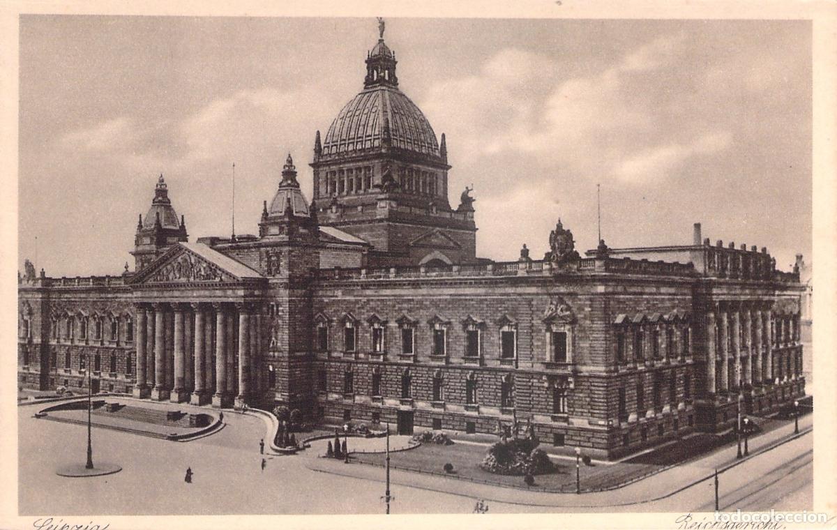 Postales: Postal de Leipzig Alemania Edificio del Reichsgericht Tribunal Imperial