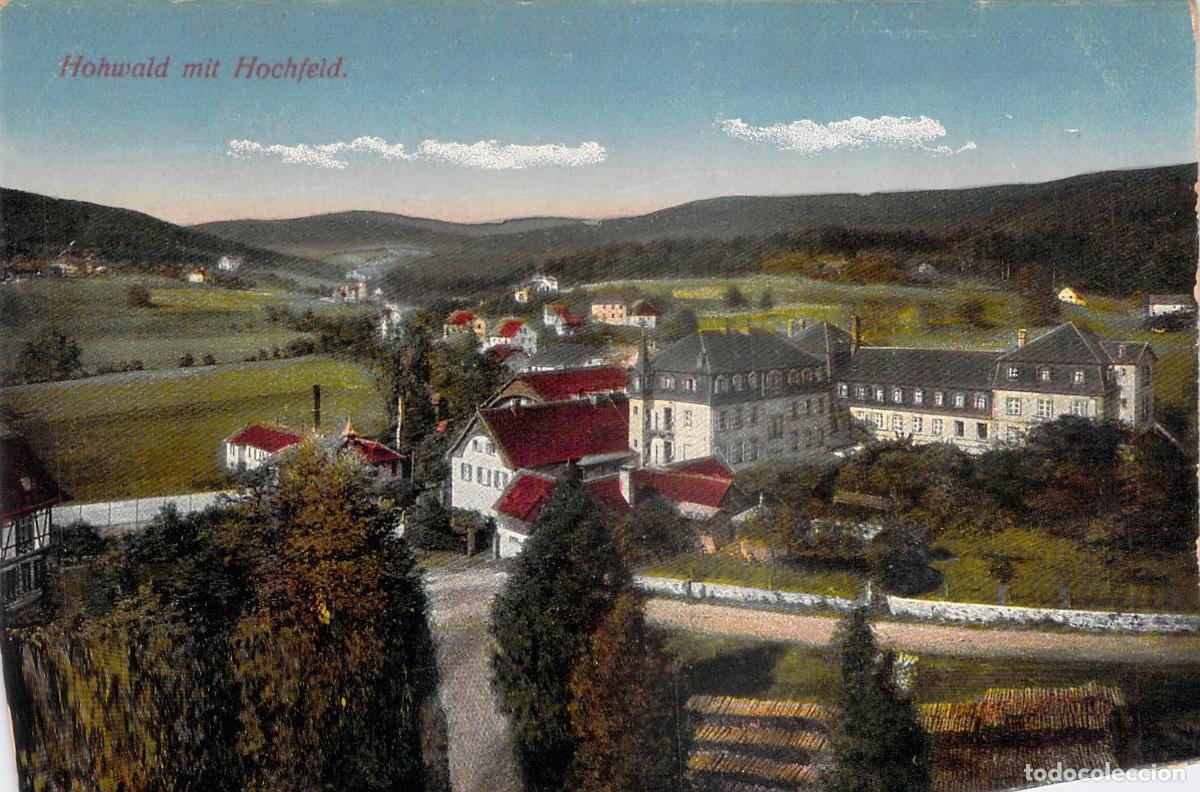 Postales: Postal de Hohwald con Hochfeld en Alsacia, Francia